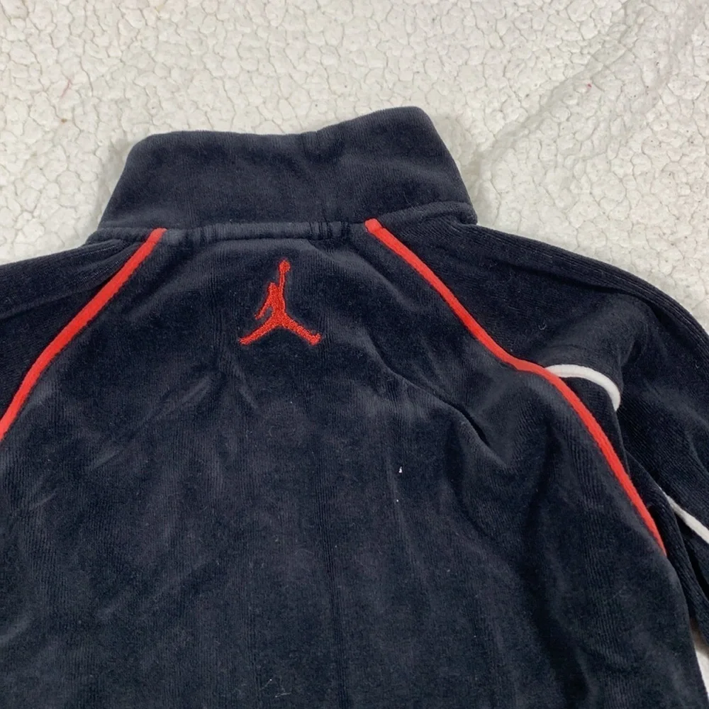 Nike Air Jordan Toddler Velour Zip up sweatshirt